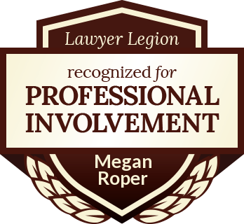 lawyer legion | recognized for professional involvement | Megan Roper